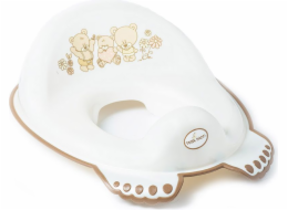 Tega Baby Protiskluzový potah na WC sedátko Teddy - perleťový (MS-016-118)