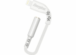 Energizer USB Adapter Energizer HardCase – Audio adaptér Lightning na 3,5 mm jack certifikovaný MFi 11 cm ROW (bílá)