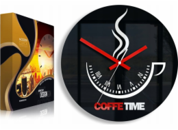 ModernClock Nástěnné hodiny Coffee Time ver.II Ultra Silent