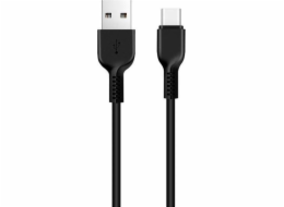 Partner Tele.com USB kabel USB-A – USB-C 1 m černý (6957531068846)