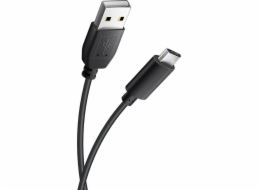 Partner Tele.com USB-A - microUSB USB kabel 1,2 m Černý