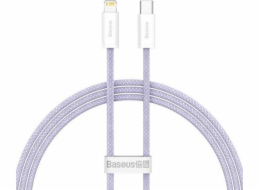 Baseus USB-C - Lightning USB kabel 1 m fialový (CALD040205)