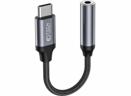 Adaptér USB Tech-Protect Adaptér Tech-Protect Ultraboost USB-C/mini jack 3,5 mm Černá