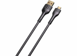 LDNIO USB-A - microUSB USB kabel Stříbrný (LS652 Micro)