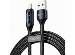 Toocki USB-A – Lightning kabel 1 m černý (TXCL-XY01)