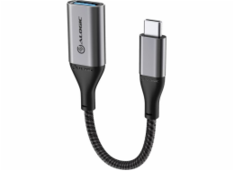 USB Alogic USB-C – USB adaptér šedý (ULCAA-SGR)