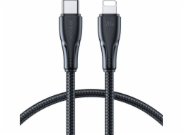 Joyroom USB-C – Lightning kabel 0,25 m černý (JYR696)