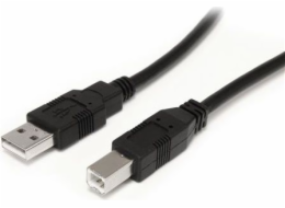 StarTech USB-A - USB-B USB kabel 10 m černý (USB2HAB30AC)