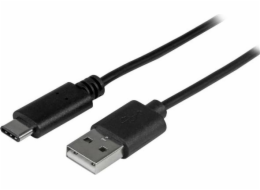 StarTech USB-A - USB-C USB kabel 1 m černý (USB2AC1M)