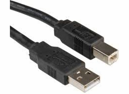 Roline USB-A - USB-B USB kabel 1,8 m černý (11/02/8918)