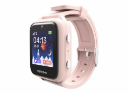 Chytré hodinky Gudrutis Super-G Active Pro, růžové