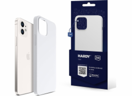 3mk ochranný kryt Hardy Silicone MagCase pro Apple iPhone 12, White