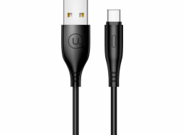Usams USB-A - USB-C USB kabel 1 m černý (SJ267USB01)
