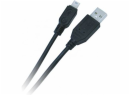 Libox USB-A - miniUSB USB kabel 3 m černý (LB0018)