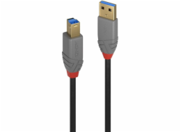 Lindy USB-A - USB-B USB kabel 3 m černý (36743)