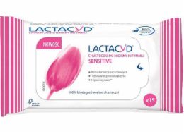 Lactacyd Sensitive Intimní hygienické ubrousky, 1 balení - 15 ks