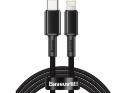 Baseus USB-C - Lightning USB kabel 2 m černý (CATLGD-A01)
