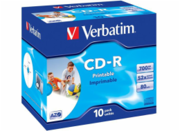 Platinet CD-R 700 MB 52x 10 kusů (VPRB)