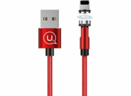 Usams USB-A – Lightning kabel 1 m červený (109578)