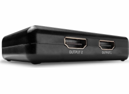 Lindy Lindy Splitter HDMI 2 Port HDMI 10.2G, kompaktní