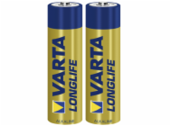 VARTA Longlife, typ AA, 14 mm, sada 4 ks Alkalická baterie 