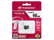 TRANSCEND MicroSDHC karta 32GB Class 10, bez adaptéru