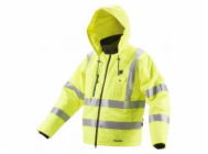 Makita DCJ206Z Gr. L yellow Akku Thermo Jacket