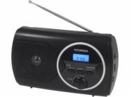 Hyundai PR 570PLLUB, FM PLL, USB, černý Radiopřijímač