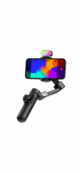 Stabilizátor AOCHUAN X Pro s RGB osvětlením (černý)