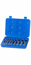 Děrovací sada Strend Pro HP512, 9 kusů, č. 3,4,5,6,7,8,10,11,12 mm