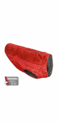 Kurgo® Loft Nepromokavá bunda pro psy Chili Red/Charcoal L