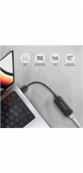 AXAGON ADE-AR, USB-A 3.2 Gen 1 - Gigabit Ethernet síťová karta, Realtek 8153, auto instal