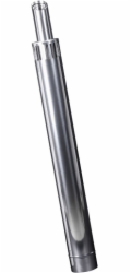 SpiroFlex 60/100 turbo (nv) dvouplášťová výstupní trubka 1m.