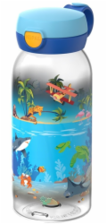 Mepal Láhev Campus s odklápěcím víčkem 600 ml Tropický oceán 107485065410