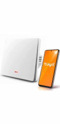 Qoltec 52719 Chytrý 1násobný vypínač | WiFi | Časovač | Tuya | Chytrý život | Bílý