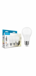 Modee E27 8,5W A60 LED 3ks Economy pack studená 4000K