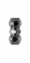 Konektor, dvojitý, vnější závity 3/8" x 10 mm