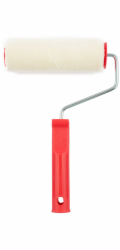 Velurový váleček s rukojetí Okko, 15 cm, O 40 mm