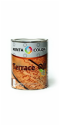 Tungu olej na terasy Pentacolor Terrace Oil, šedý, 0,9l