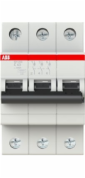 Automatický spínač ABB SH203, 3P, C, 63A, 6kA