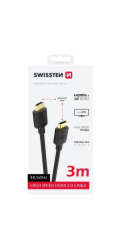 Swissten kabel hdmi na hdmi 4k 60hz 3,0 m pvc