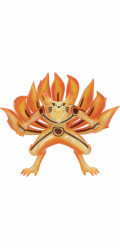 BANPRESTO NARUTO SHIPPUDEN - KURAMA II (VER. A)