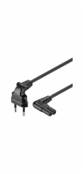 WENTRONIC Sieťový kábel 2pin 230V 3m black W.97354
