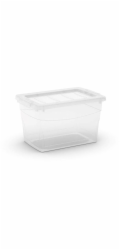 Nádoba KIS, 16 l, průhledná, 38,5×25,5×23,5 cm