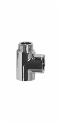 T-kus, 1/2" vnitřní, vnitřní a vnější závit