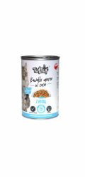 TufTuf Tuf Tuf kousky masa s rybou pro kočky konzerva 415g