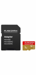 SanDisk MicroSDHC karta 1TB Extreme PLUS (R250/W170MB/s, UHS-I V30, Rescue Pro Deluxe) + adaptér