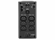APC Back UPS Pro BR 650VA, 6 Outlets, AVR, LCD Interface (390W)
