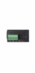 Planet ISW-800T, switch, 8x 10/100Base-TX, ESD, DIN, IP30, -40~75°C