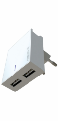Swissten Síťový Adaptér Smart Ic 2X Usb 3A Power Bílý